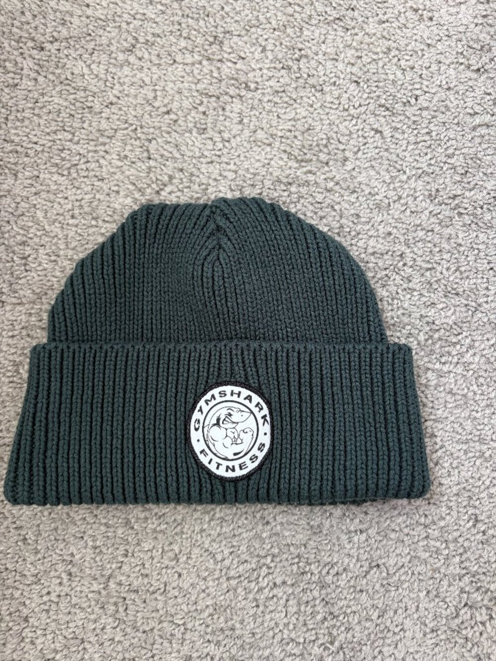 GYMSHARK FITNESS emerald green beenie